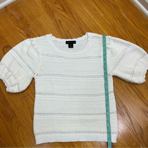 House of Harlow 1960 Knit Short Sleeve Blouse - Picture 10 of 11